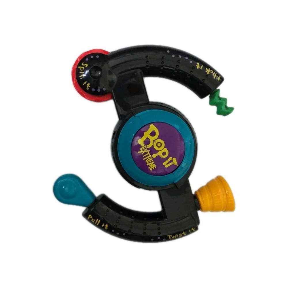 Bop It Extreme 1998 Hasbro Electronic Handheld Game Tested Works VTG Toy Retro